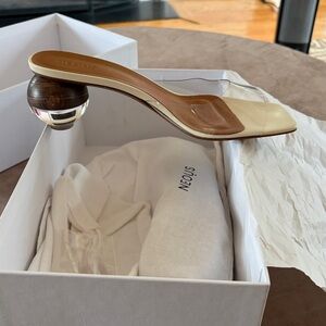 NEOUS Opus 50mm Sandals 38.5 $560 orig price